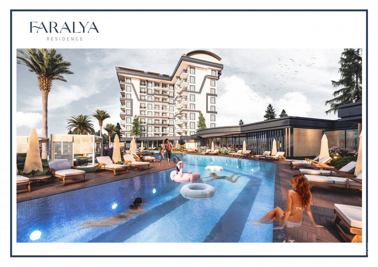 Квартиры в Faralya Residence Паяллар Алания Анталия Турция купить продать аренду